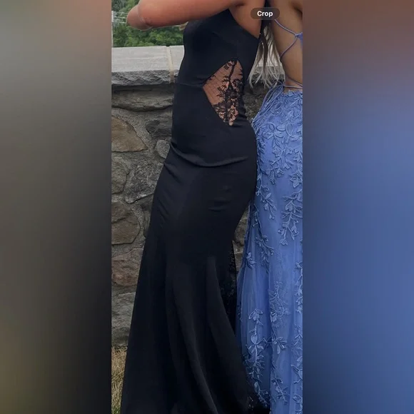 BLACK PROM DRESS - Picture 4 of 4